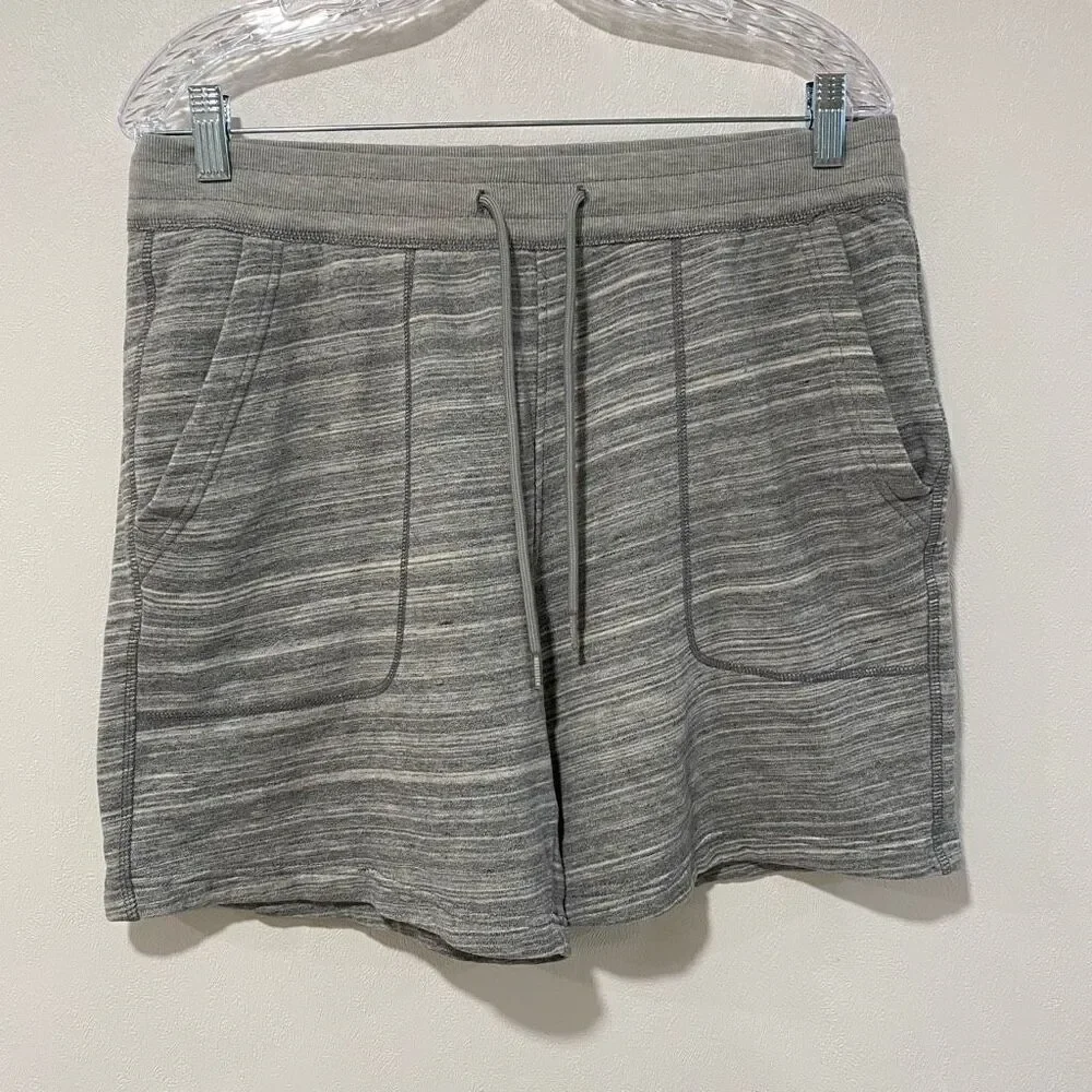 Hollister Men’s Gray Fleece Knit Shorts | Size Medium | Comfy Loungewear